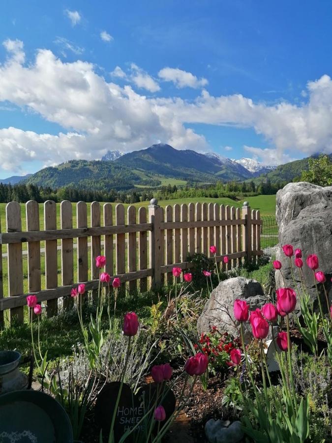 Landhaus Bergblick Kössen Buitenkant foto