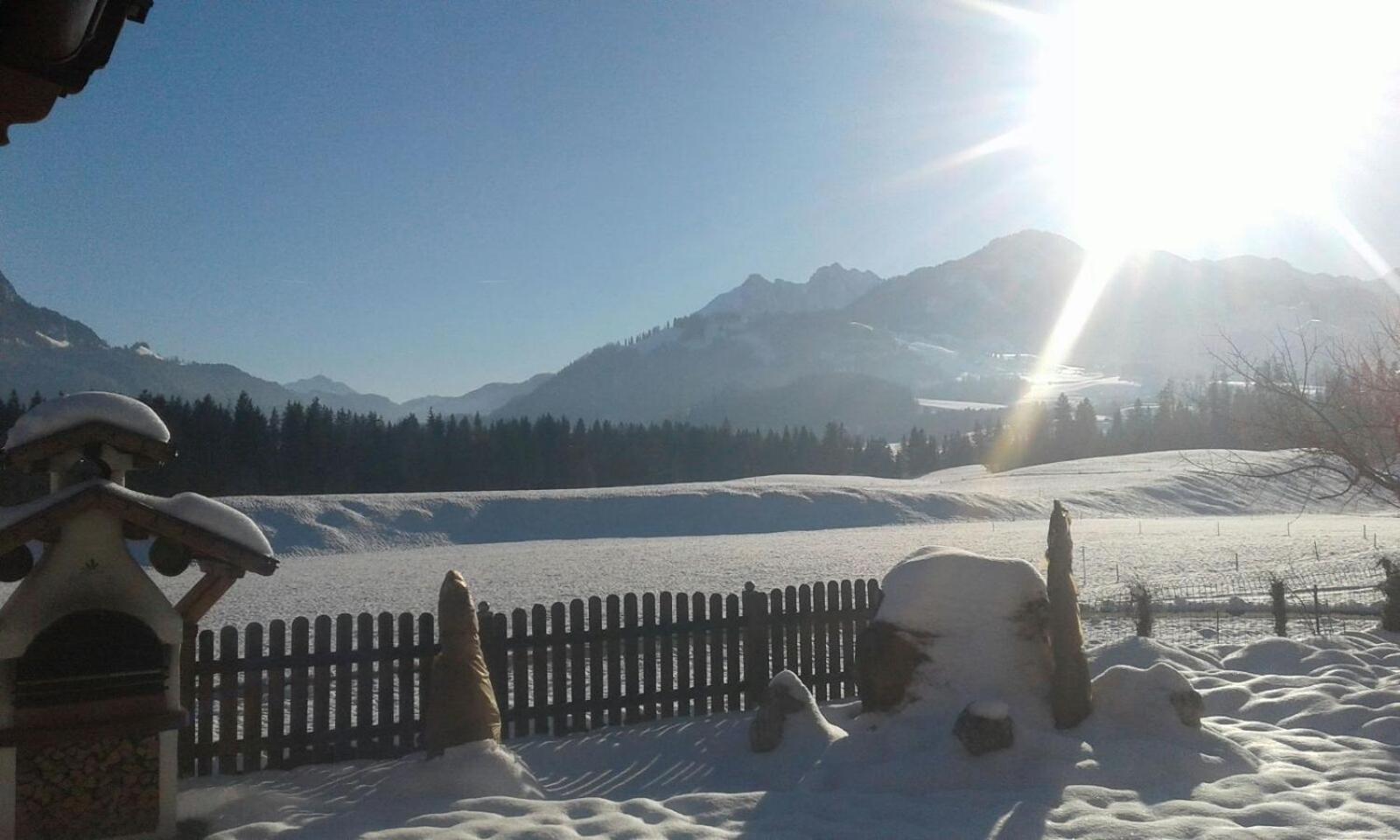Landhaus Bergblick Kössen Buitenkant foto